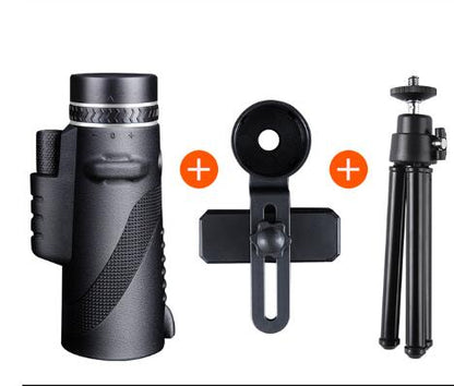 High-Definition Telescope with Universal Phone Mount