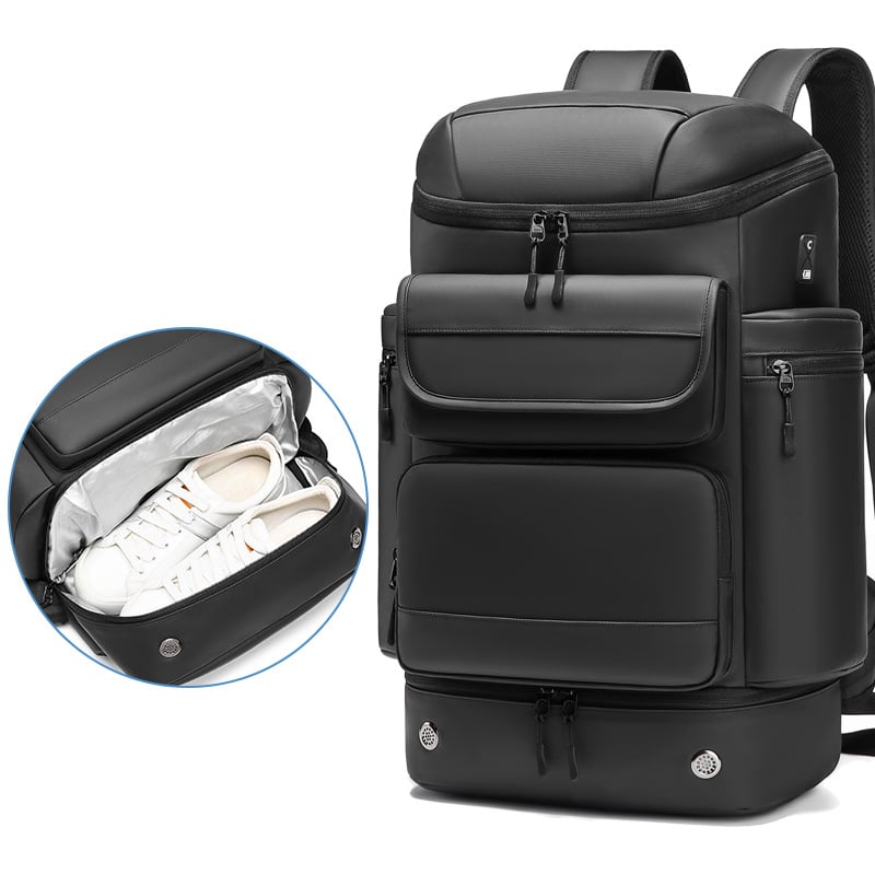 Large Capacity Waterproof Travel Shoulder Bag for Men
